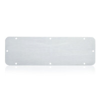 ALUMINIUM 3MM GLAND PLATE 364 X 95