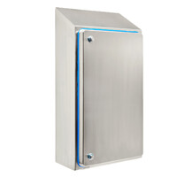 304SS Hygienic Enclosure 600H x 500W x 210D 