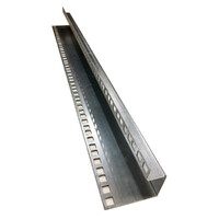 Stainless Steel 19" Data Rack Rail Set