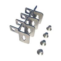 Stainless Steel Wall Mounting Bracket Set